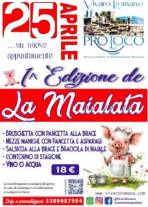 Locandina maialata